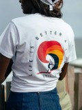 Tee-shirt LIFE IS BETTER A LA MER