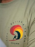 Tee-shirt LIFE IS BETTER A LA MER