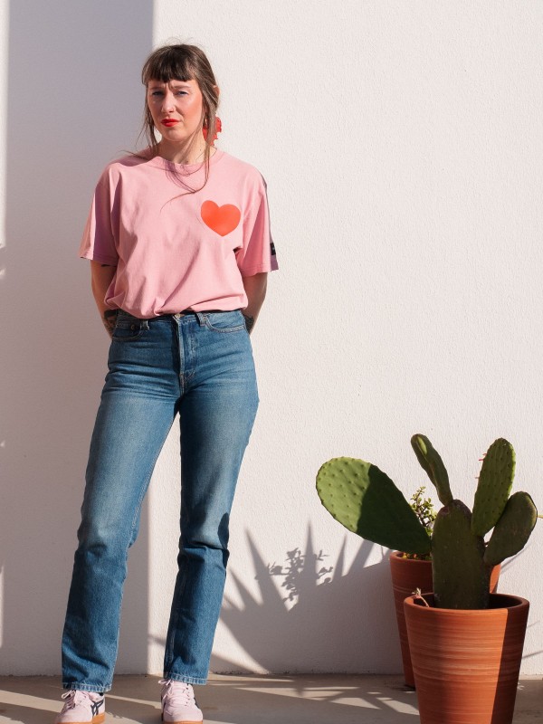 tee-shirt mixte TTILIKA BIHOTZA