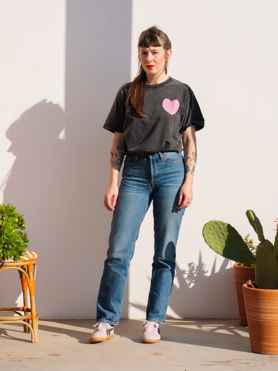 tee-shirt mixte TTILIKA BIHOTZA