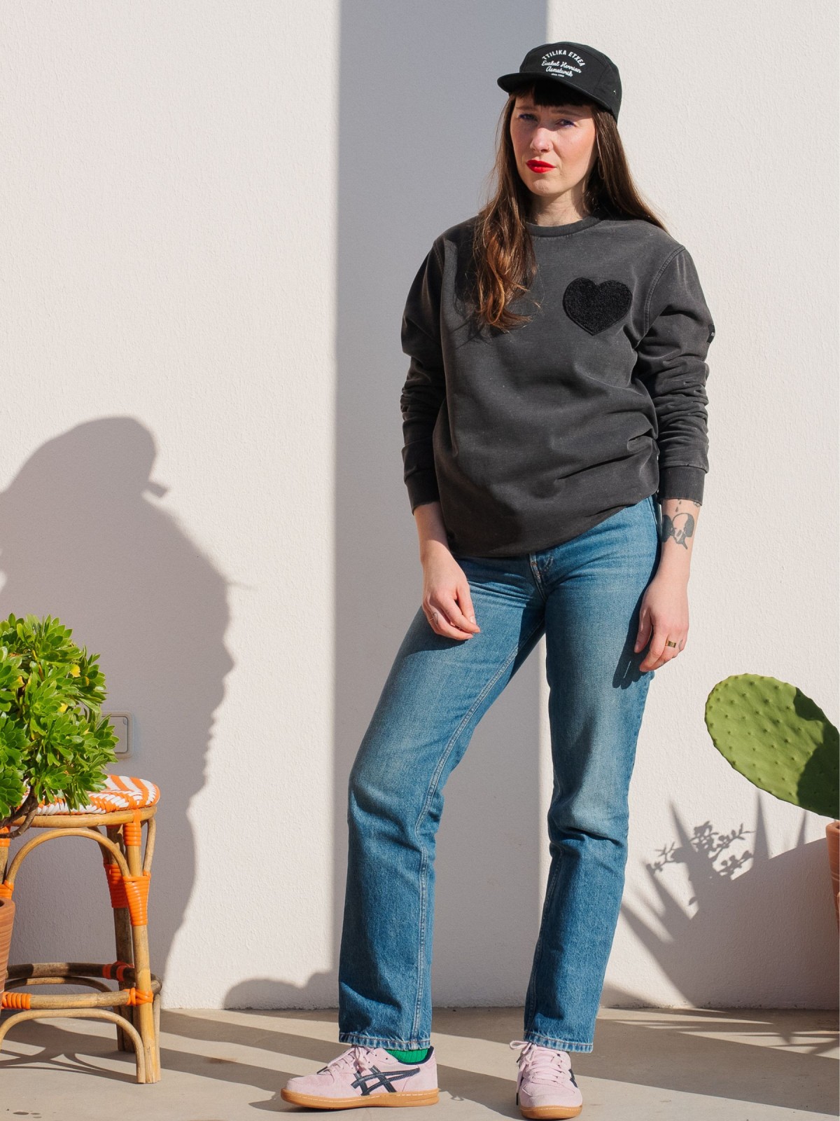 Le sweat-shirt iconique Bihotza