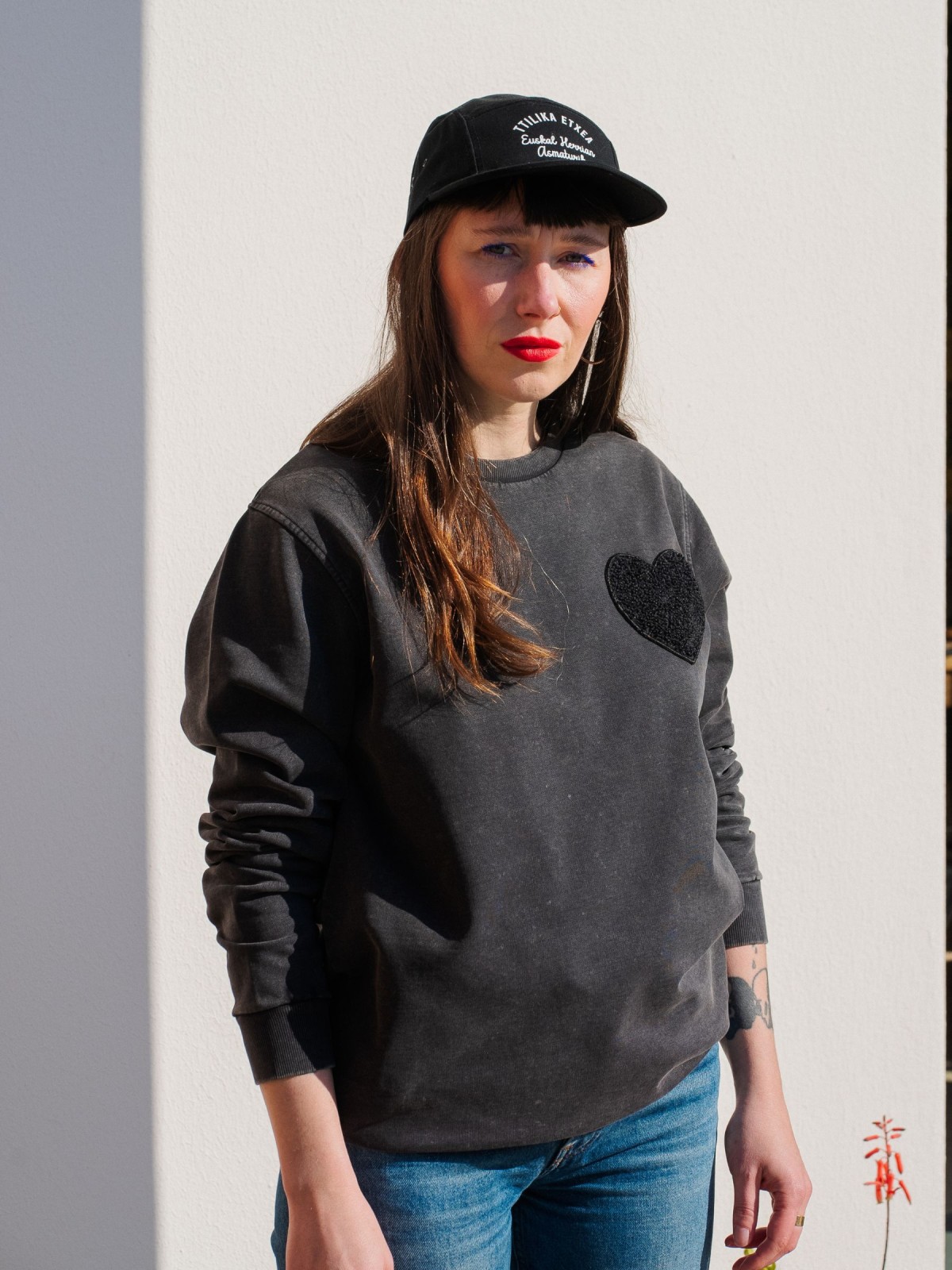 Le sweat-shirt iconique Bihotza