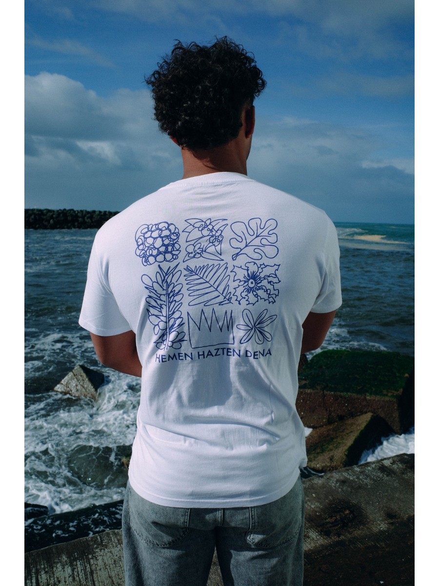 Tee-shirt flore basque hemen