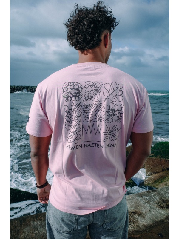 Tee-shirt flore basque hemen